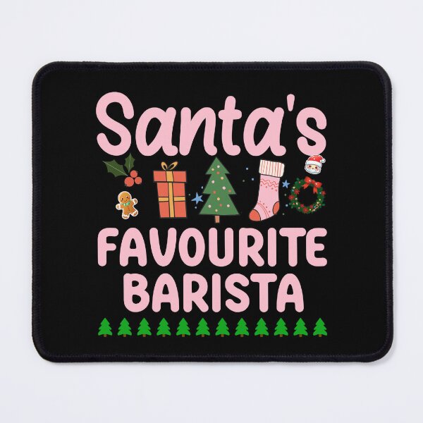 Item preview, Christmas Barista T Shirt designed and sold by SeasonXpress.