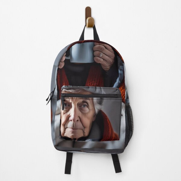 Item preview, Cold pensioner wrapped in blankets  designed and sold by Colin Bentham.