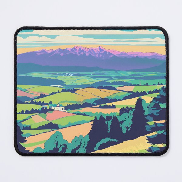 Artikelvorschau, Europäische Landschaft entworfen und verkauft von ColorArtByEric.