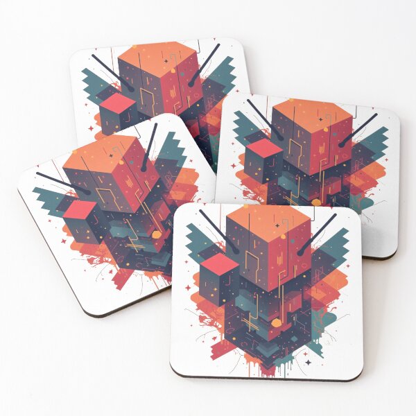 Item preview, Elevate Your Style with Abstract Geometry designed and sold by FunnyFarmDesign.