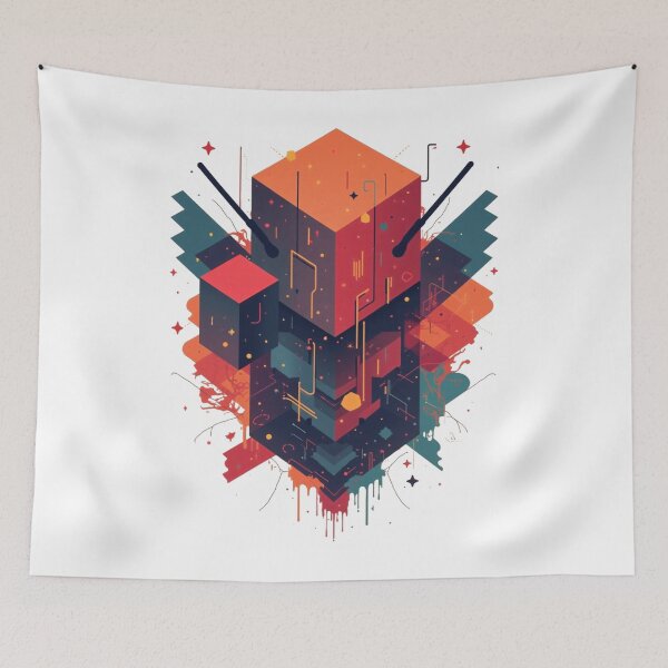 Item preview, Elevate Your Style with Abstract Geometry designed and sold by FunnyFarmDesign.