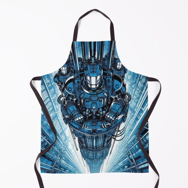 Item preview, Futuristic Cybernetic Core designed and sold by ZenOfAIarts.
