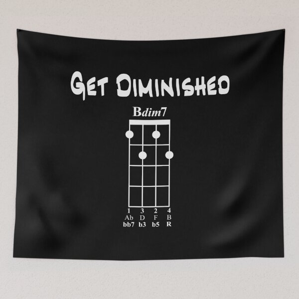 Item preview, Get Diminished - Ukulele! designed and sold by UkuleleGeorge.