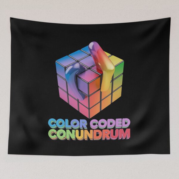 Item preview, Color coded - Melting Rubik cube - X cube - Cubing designed and sold by JansenGS.