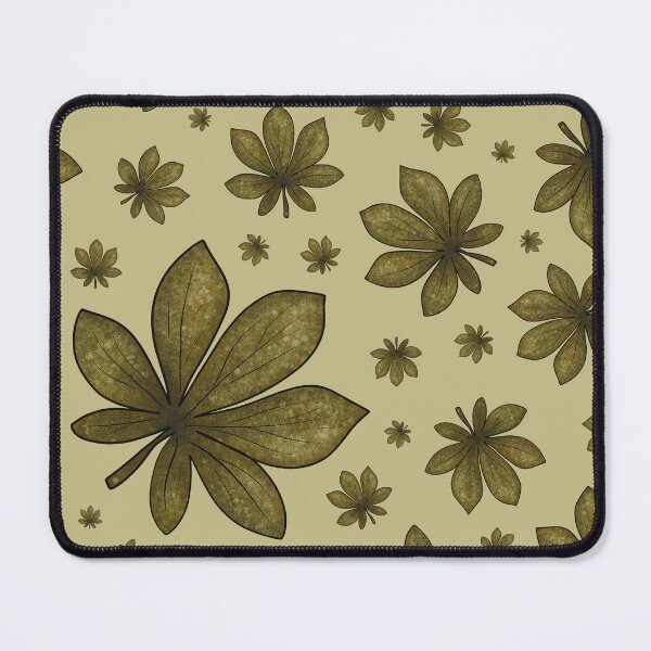 Item preview, Cute pattern of autumn chestnut leaves designed and sold by Cherevan.