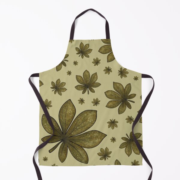 Item preview, Cute pattern of autumn chestnut leaves designed and sold by Cherevan.