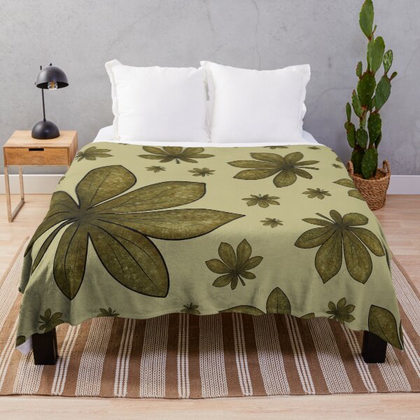 Item preview, Cute pattern of autumn chestnut leaves designed and sold by Cherevan.