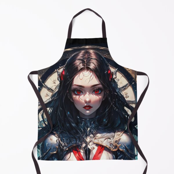 Item preview, New Anime knight warrior girl in temple art designed and sold by TheArtistOf2022.