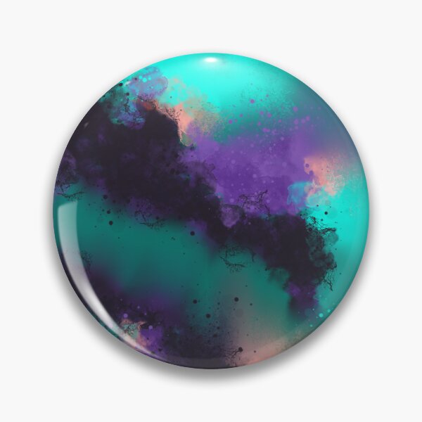 Item preview, Teal Emotion - Teal Purple Abstract designed and sold by Joey Santiago.