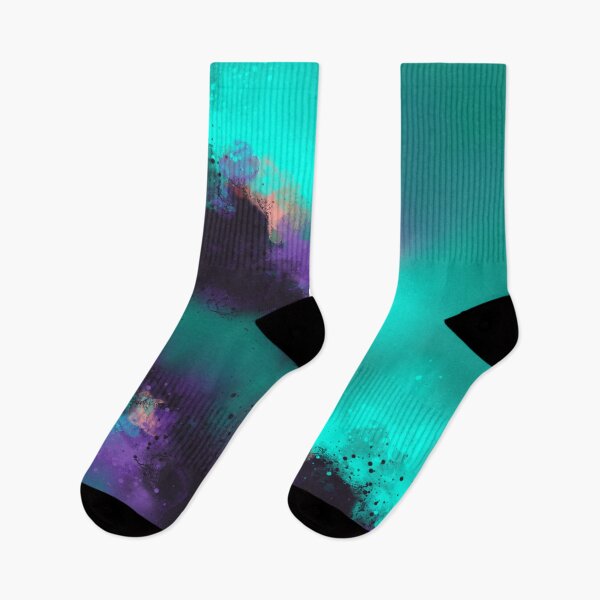 Item preview, Teal Emotion - Teal Purple Abstract designed and sold by Joey Santiago.