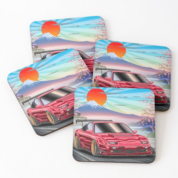 Item preview, Nissan 180SX in front of Mt.Fuji designed and sold by JDM Guyvit.