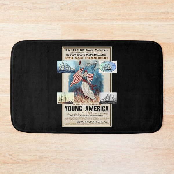 Item preview, Young America - San Francisco Clipper Ship 1853-1886 IV designed and sold by WheelieGdArt.