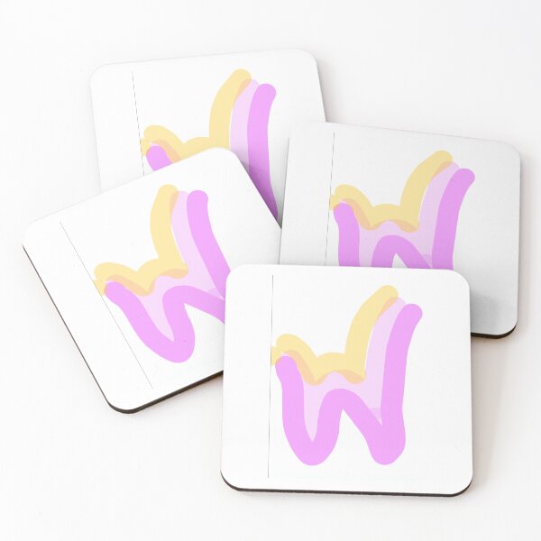 Item preview, W letter tableau colored designed and sold by lotfi-JesusADAM.