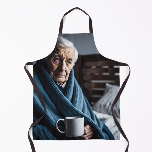 Item preview, Cold pensioner wrapped in blankets  designed and sold by Colin Bentham.