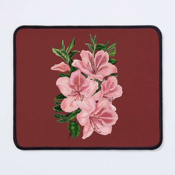 Item preview, Azalea Flowers Watercolor designed and sold by SunkissedBlue.