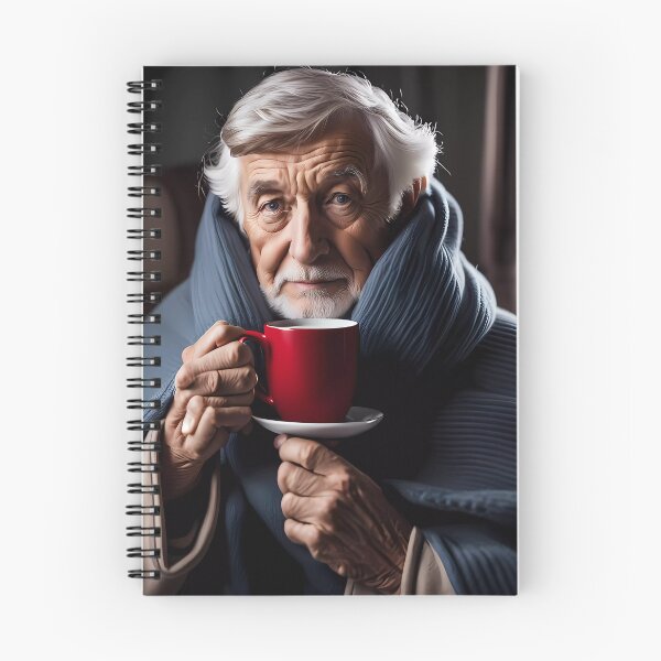 Item preview, Cold pensioner wrapped in blankets  designed and sold by Colin Bentham.