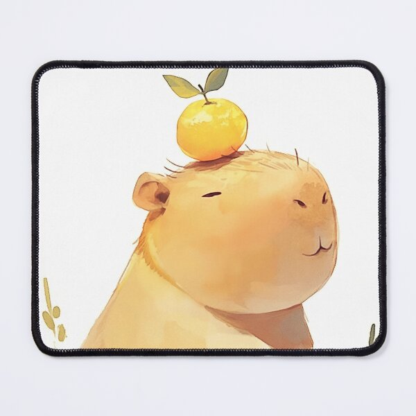 Item preview, The Capybara Who Wore an Orange designed and sold by AshiraCreations.