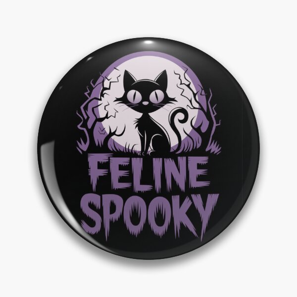 Artikelvorschau, Süßes, gruseliges Halloween-Katzendesign: Feline Spooky entworfen und verkauft von Davideus.