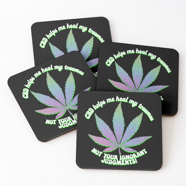 Item preview, CBD helps me heal my traumas, not your ignorant judgments. designed and sold by JonathanP514.