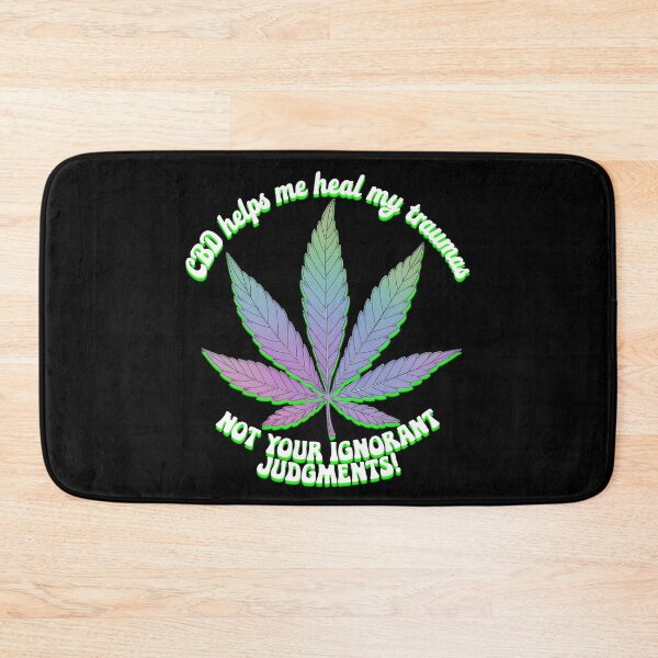 Item preview, CBD helps me heal my traumas, not your ignorant judgments. designed and sold by JonathanP514.