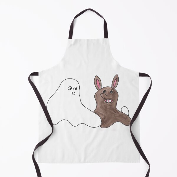 Artikelvorschau, Ghost with Rabbit - Gespenst mit Kanninchen entworfen und verkauft von Anke‘s Bazaar.