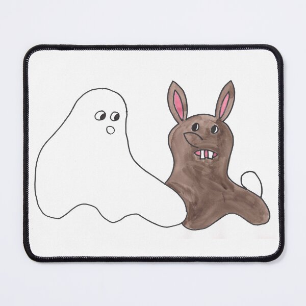 Artikelvorschau, Ghost with Rabbit - Gespenst mit Kanninchen entworfen und verkauft von Anke‘s Bazaar.