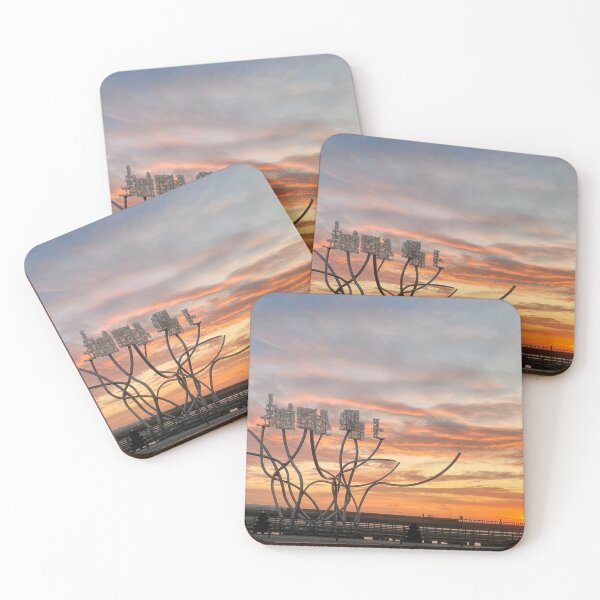 Item preview, Sunrise over The River Blyth in Northumberland designed and sold by Violaman.