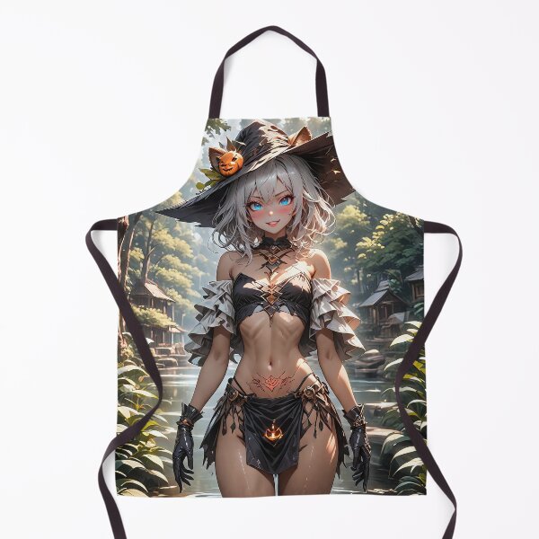 Item preview, Witch anime girl portrait art designed and sold by TheArtistOf2022.