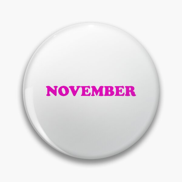 Artikelvorschau, November-Knallrosa entworfen und verkauft von Inspirationmotivation.