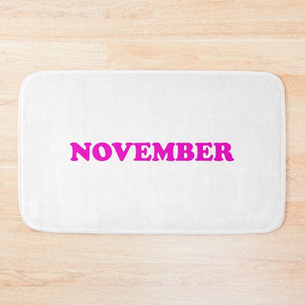 Item preview, November hot pink designed and sold by Inspirationmotivation.
