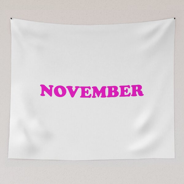 Item preview, November hot pink designed and sold by Inspirationmotivation.