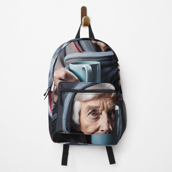 Item preview, Cold pensioner wrapped in blankets  designed and sold by Colin Bentham.