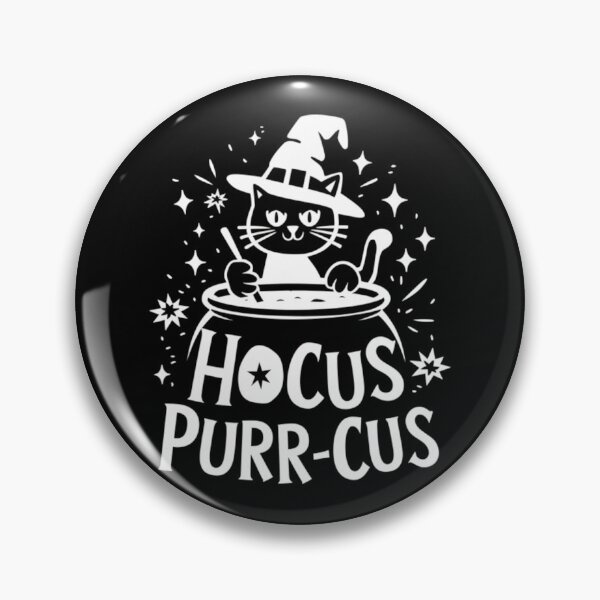Item preview, Funny Halloween Cat Design: Hocus Purr-cus designed and sold by Davideus.