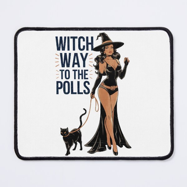 Item preview, Witch Way To The Polls designed and sold by Angry Swan Designs.