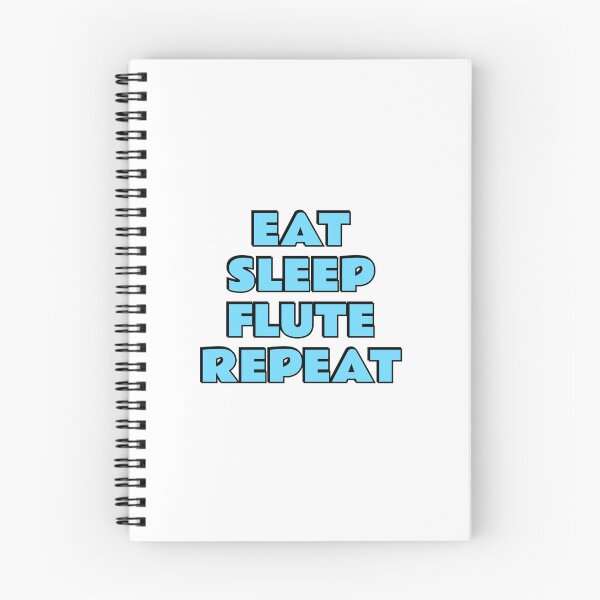 Item preview, Eat Sleep Flute Repeat flutist designed and sold by Inspirationmotivation.