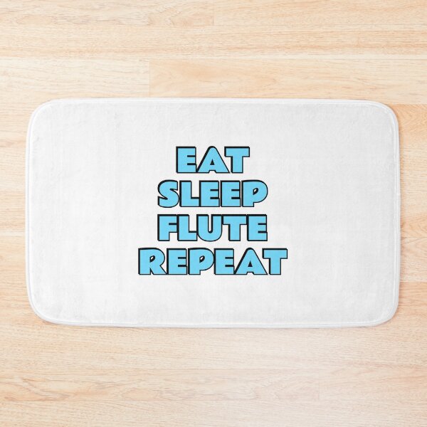 Item preview, Eat Sleep Flute Repeat flutist designed and sold by Inspirationmotivation.