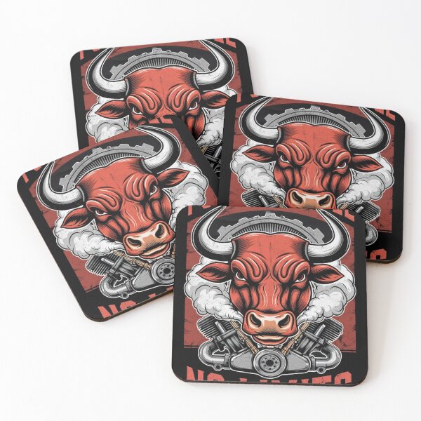 Item preview, Full Throttle Bull | Fierce Mechanical Power Streetwear Design designed and sold by Maverick Spirit.