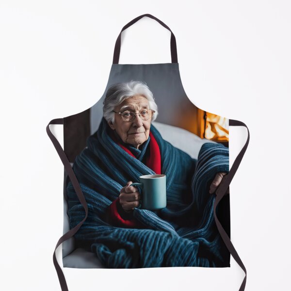 Item preview, Cold pensioner wrapped in blankets  designed and sold by Colin Bentham.
