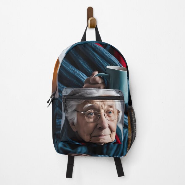 Item preview, Cold pensioner wrapped in blankets  designed and sold by Colin Bentham.