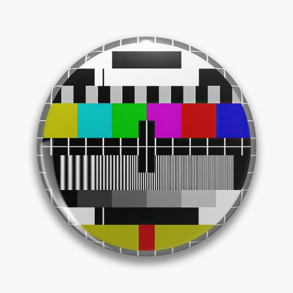 Item preview, TV Test Pattern designed and sold by Angry Swan Designs.