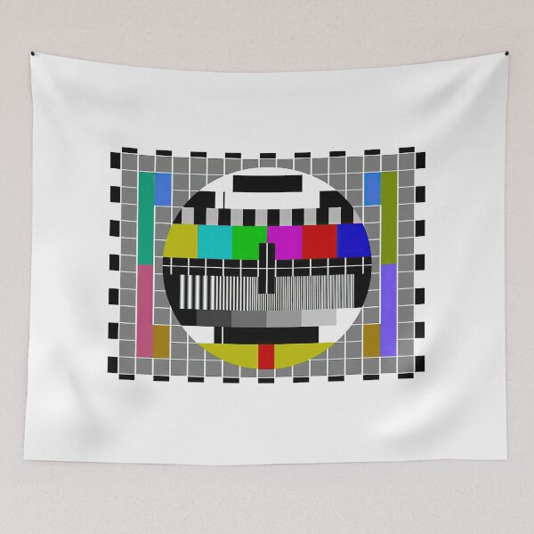 Item preview, TV Test Pattern designed and sold by Angry Swan Designs.