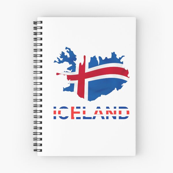 Item preview, Iceland map flag designed and sold by 2minutidiitalia.