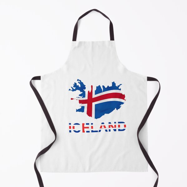 Item preview, Iceland map flag designed and sold by 2minutidiitalia.