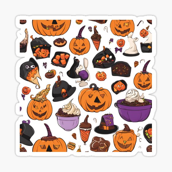 Item preview, Sweet treats and spooky fun! Enter the magic of Halloween! HalloweenVibes,CuteGhosts designed and sold by Ymyot1997.