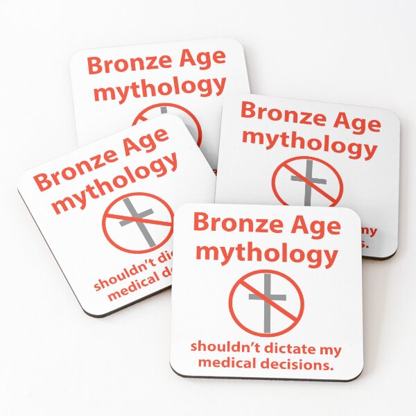 Item preview, Bronze Age mythology should not dictate my medical decisions  designed and sold by Rachel the Artist .