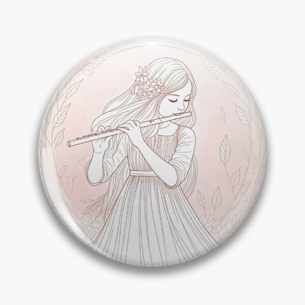Item preview, Lady Flutist designed and sold by IvaRenee.
