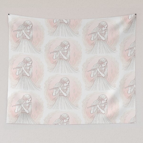 Item preview, Lady Flutist designed and sold by IvaRenee.