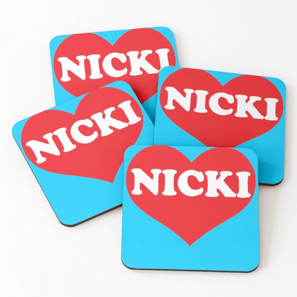 Item preview, I Love Nicki, I Heart Nicki designed and sold by heavenlywhale.