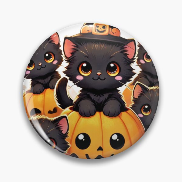Item preview, Pumpkin Patch Kittens designed and sold by Chocobo Charm Emporium.