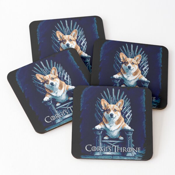 Item preview, the ‘Corgis Throne’, Rule the Seven Kingdoms! designed and sold by philippo artworks.